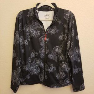 Style & Co. Sport Petite Sweat Jacket